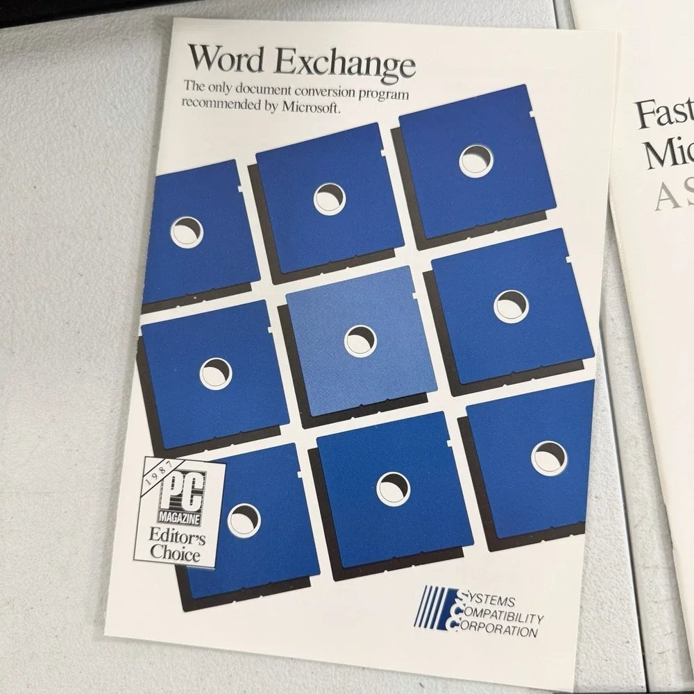 NEW‎ Microsoft Word Version 4.0 Software for IBM PC 5.25